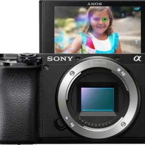 Sony a6100 24.2 MP Mirrorless Digital SLR Camera (E 16mm F/2.8 Wide Angle Lens)
